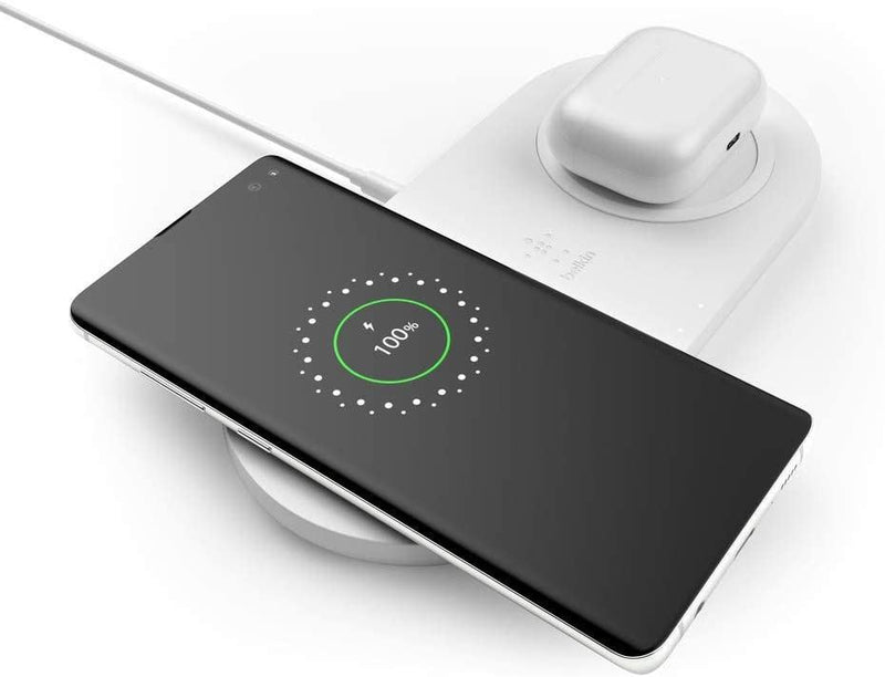 Dual wireless 2024 charging pad