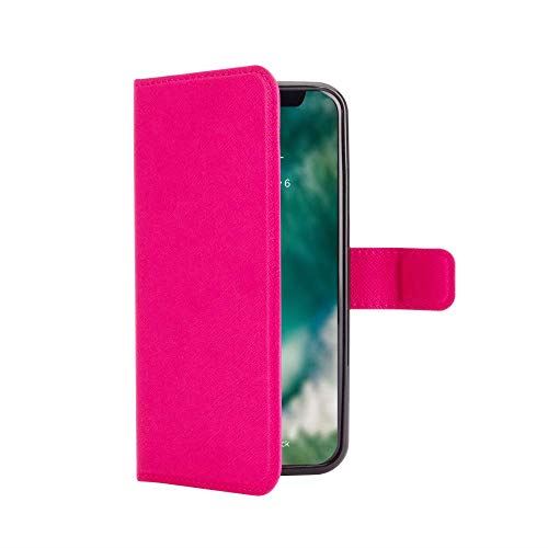 Xqisit Wallet Case Viskan Pouch Cover for iphone X XS 5.8" Pink 30608