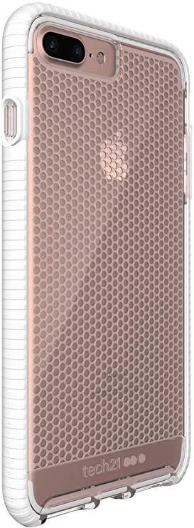 Tech 21 Evo Mesh for iphone 7/8 Plus Clear/White T21-5426