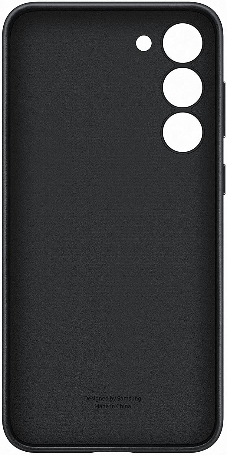 Samsung Galaxy S23 Plus Leather Case Black - EF-VS916LBEGWW