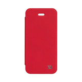 Xqisit Folio Red Case Flap Adour Wallet for iPhone 5 5S SE 24868