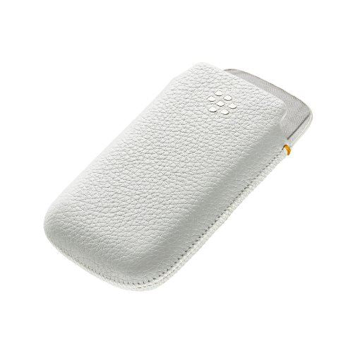 BlackBerry Leather Pocket for 8520 9300 9700 9780 White ACC-32917-202