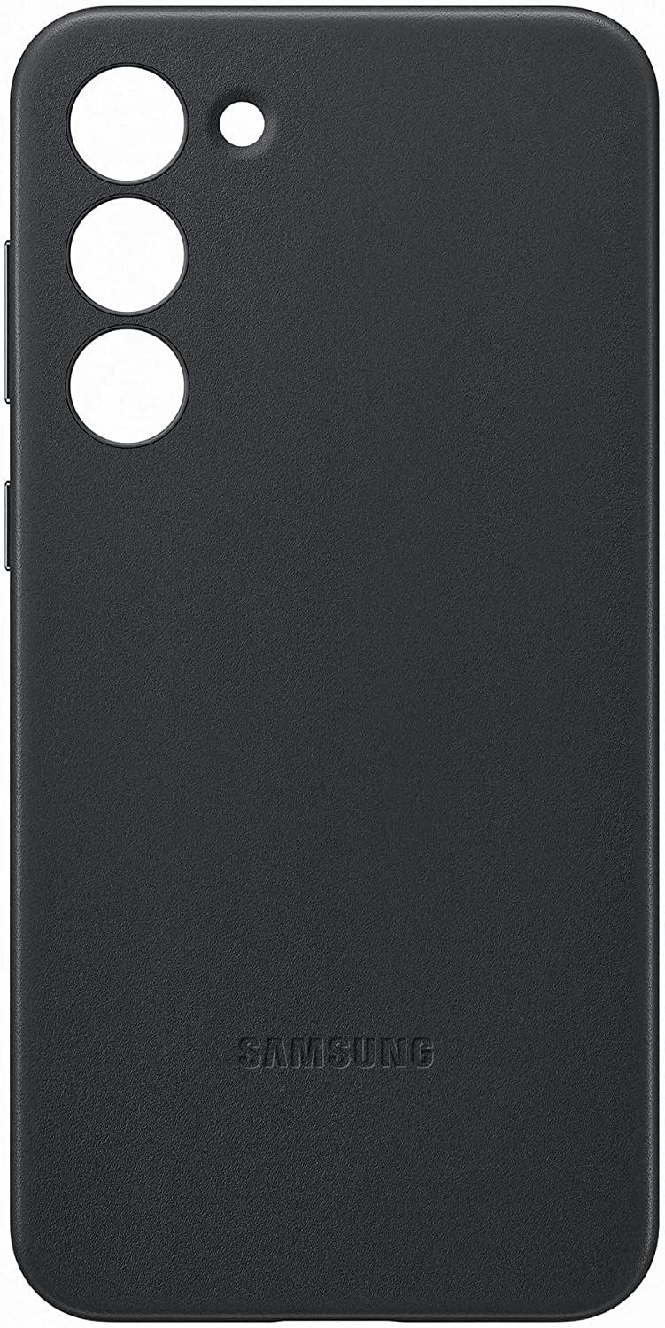 Samsung Galaxy S23 Plus Leather Case Black - EF-VS916LBEGWW