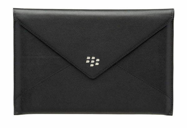 BlackBerry PlayBook Leather Envelope Pouch Wallet Case Black ACC-39317-201