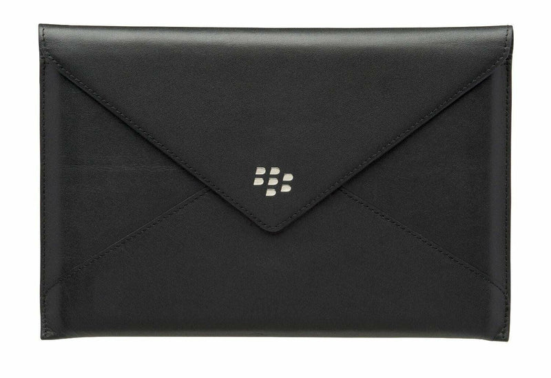 BlackBerry PlayBook Leather Envelope Pouch Wallet Case Black ACC-39317-201