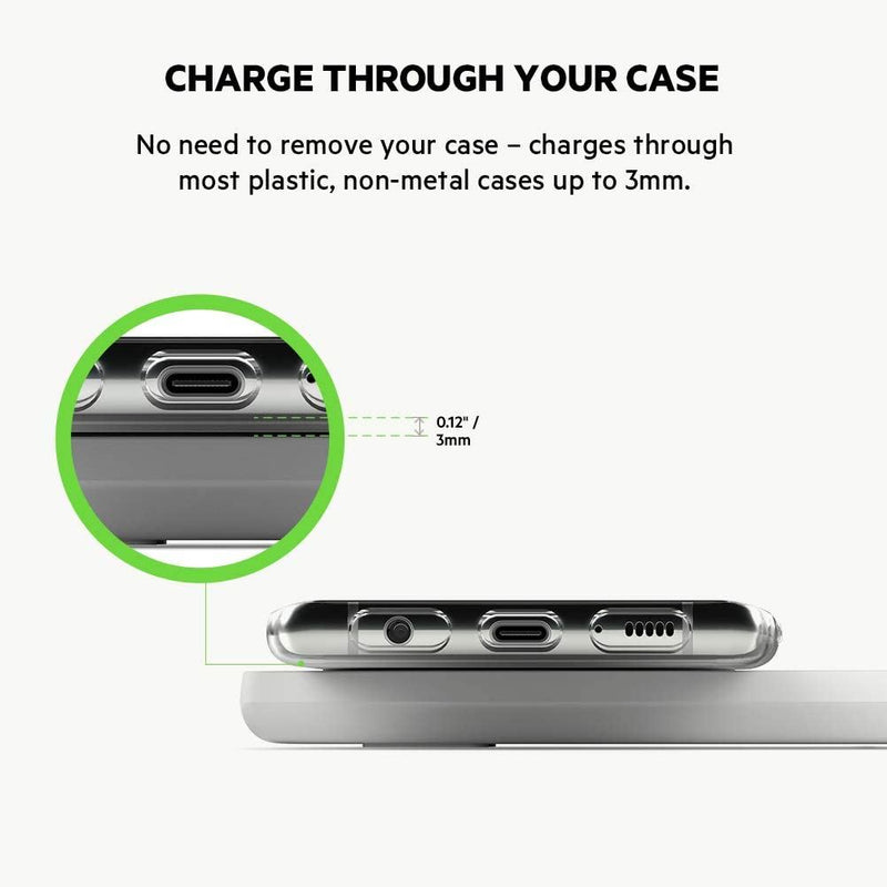 Belkin 10W Qi Dual Wireless Charging Pad with UK Plug White - WIZ002myWH