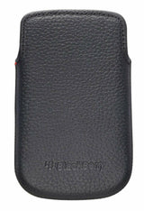 BlackBerry Leather Pocket Pouch for Bold 9900 9930 Black ACC-38857-201