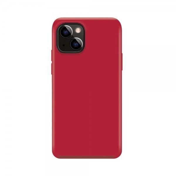 Xqisit Silicone Case for iphone 14 Plus 6.7" Red - 50545