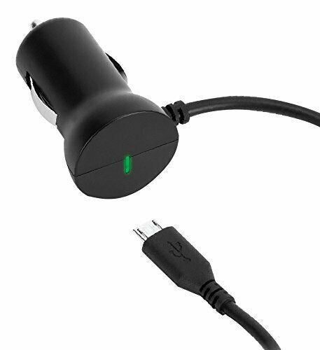 Griffin 1 Amp 5W In Car Charger with Micro USB Cable Black GC41379