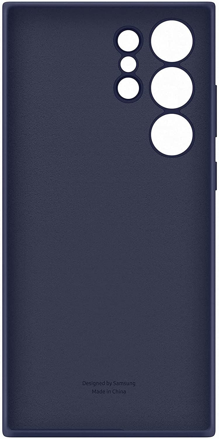 Samsung Galaxy S23 Ultra Silicone Case Navy - EF-PS918TNEGWW