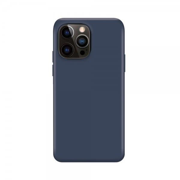 Xqisit Silicone Case for iphone 14 Pro 6.1" Abyss Blue - 50447