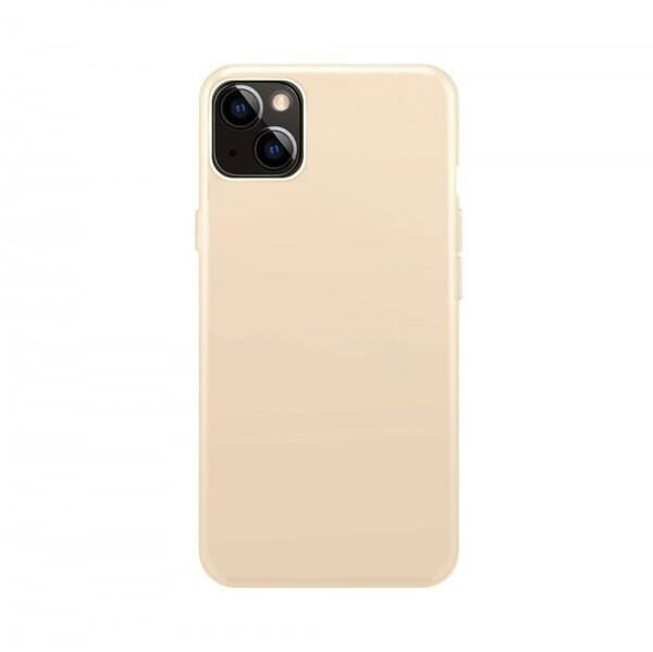 Xqisit Silicone Case for iphone 14 Plus 6.7" Silky Nude - 50537