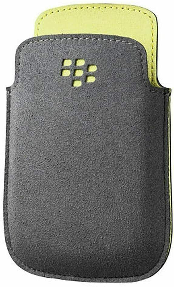 BlackBerry Pocket Microfibre Case for Curve 9220 9310 9320 Grey Green