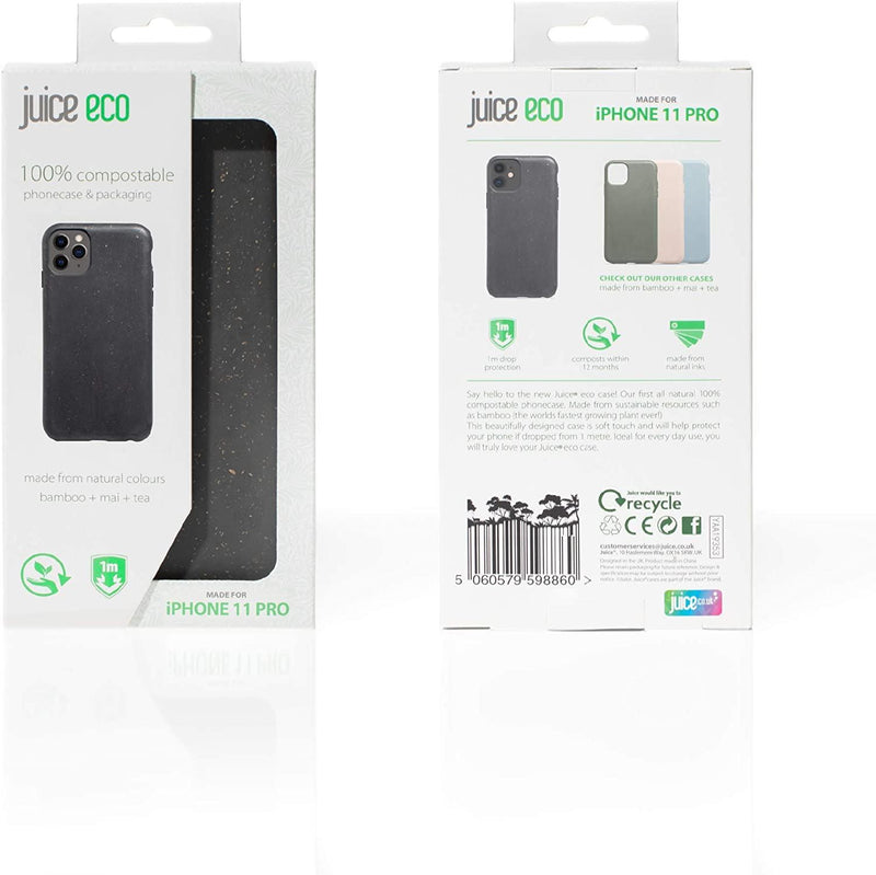 Juice Eco Cover for iphone 11 Pro Black - JUI-ECO-CASE-IP11PRO-BLK