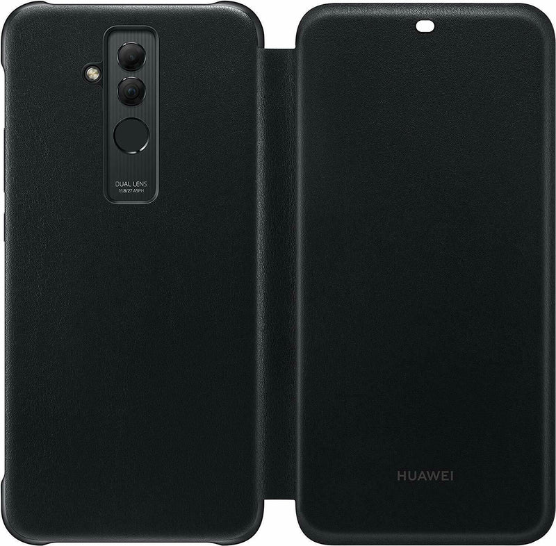 Huawei Flip Folio Wallet Cover Case for Mate 20 Lite�Black 51992567