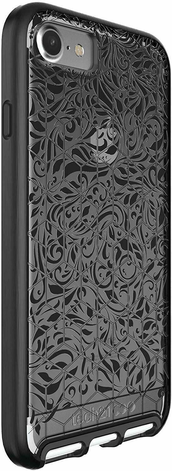 Tech21 Evo Elite Lace Case for iPhone 7 8 SE 2020 Brushed Black T21-5674