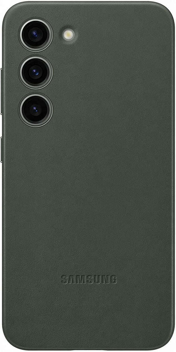 Samsung Galaxy S23 Leather Case Green - EF-VS911LGEGWW