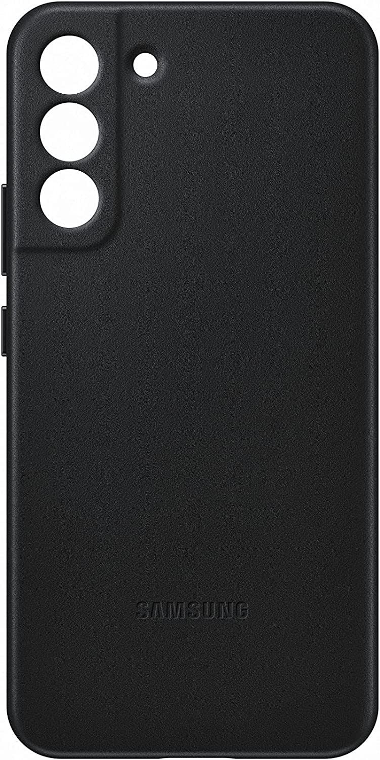 Samsung Galaxy S22 Plus Leather Cover Black - EF-VS906LBEGWW