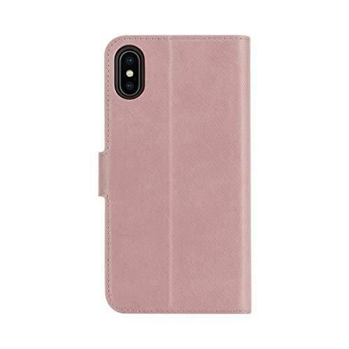 Xqisit Wallet Case Pouch Viskan for iPhone XS Max Rose Gold Pink