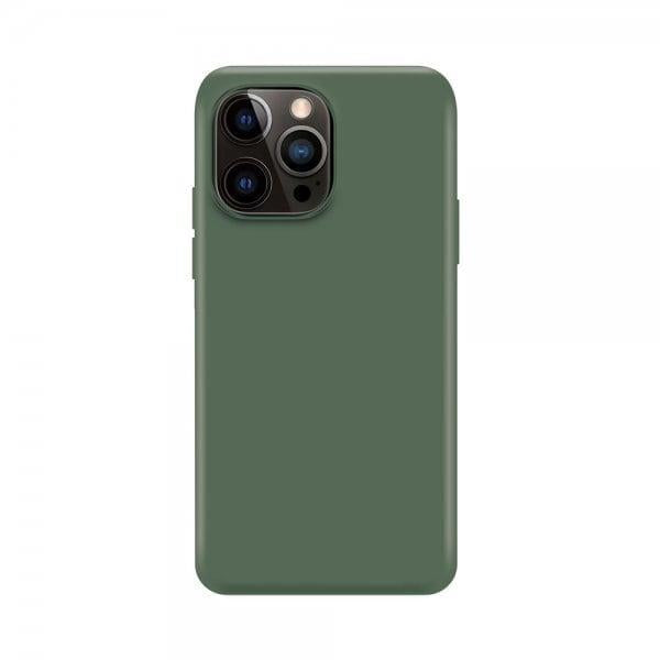 Xqisit Silicone Case for iphone 14 Pro Max 6.7" Eucalyptus - 50445