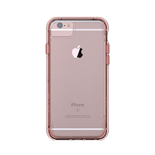 Griffin Survivor Clear Case for iPhone 6 7 8 SE 2020 Rose Gold GB42313