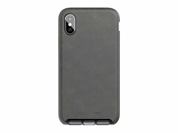 Tech 21 Evo Luxe Case Back Cover for iphone X XS Black T21-5984